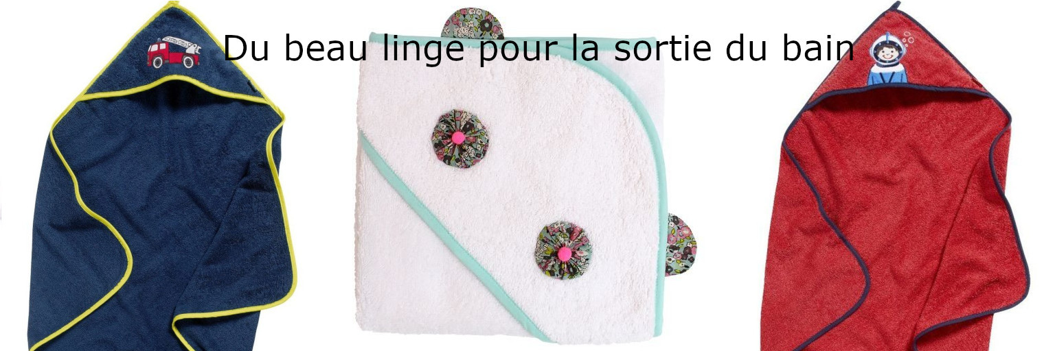 Du beau linge pour la sortie du bain